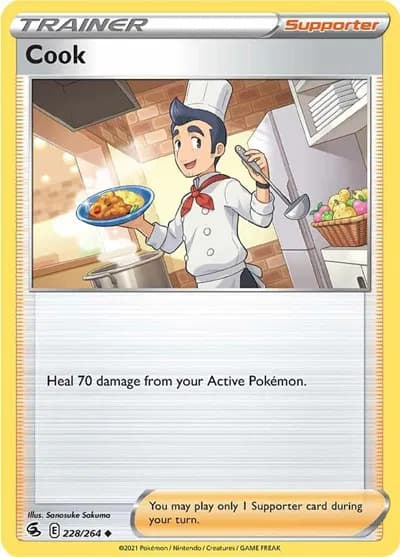 Cook  Pokemon card