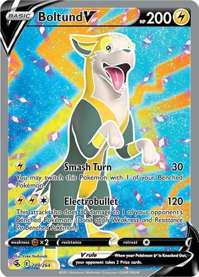 Boltund V (Full Art)  Pokemon card