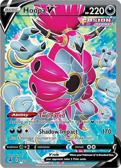 Hoopa V (Full Art)  Pokemon card