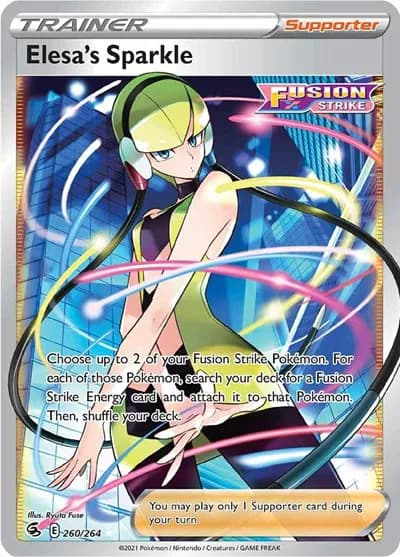 Elesa's Sparkle (Full Art)  Pokemon card