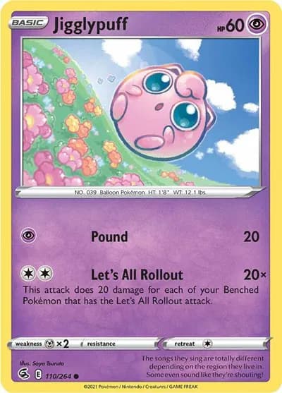 Jigglypuff  Pokemon card