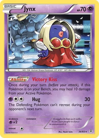 Jynx  Pokemon card