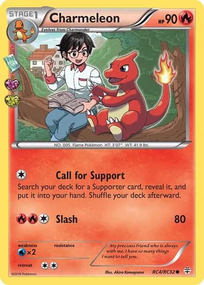 Charmeleon  Pokemon card