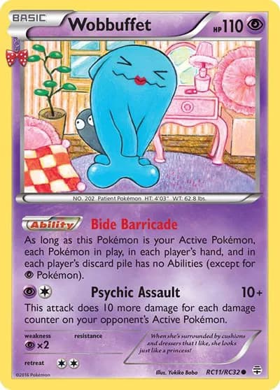 Wobbuffet  Pokemon card