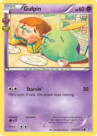 Gulpin  Pokemon card
