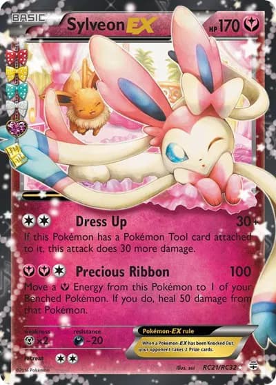 Sylveon EX  Pokemon card