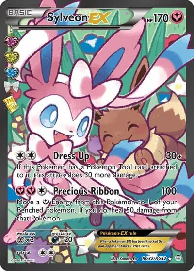 Sylveon EX (Full Art)  Pokemon card