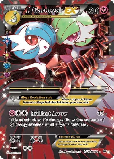 M Gardevoir EX (Full Art)  Pokemon card