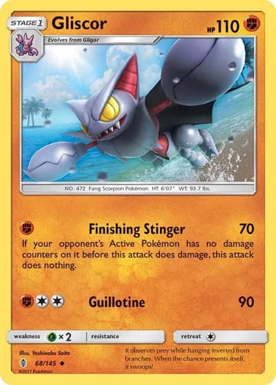 Gliscor  Pokemon card