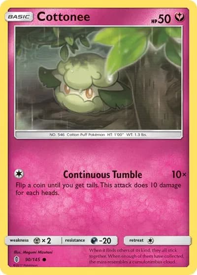 Cottonee  Pokemon card