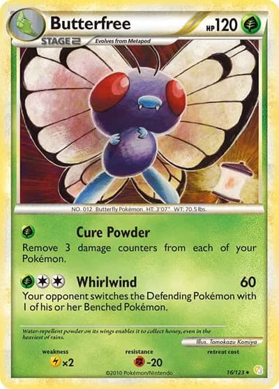 Butterfree  Pokemon card