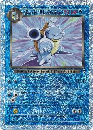 Dark Blastoise  Pokemon card