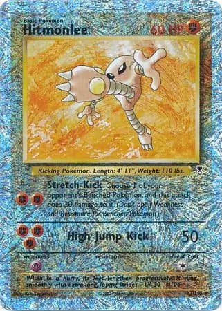 Hitmonlee  Pokemon card
