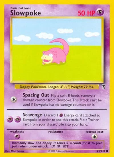 Slowpoke  Pokemon card