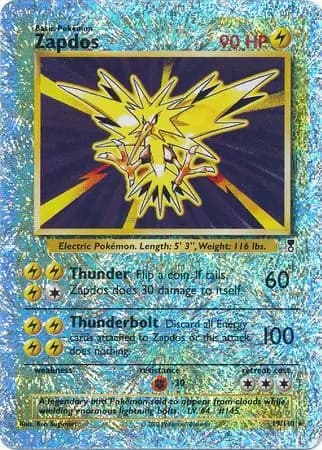Zapdos  Pokemon card