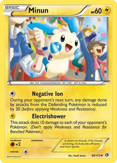 Minun  Pokemon card