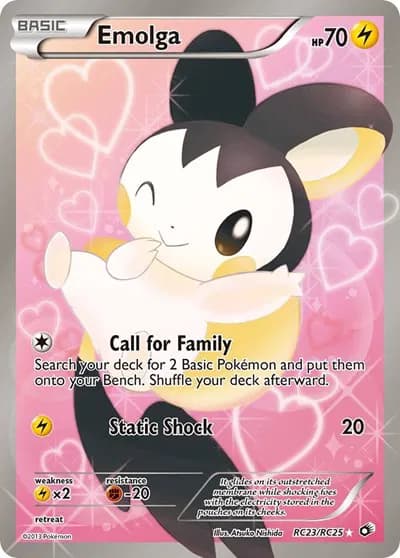 Emolga (Full Art)  Pokemon card