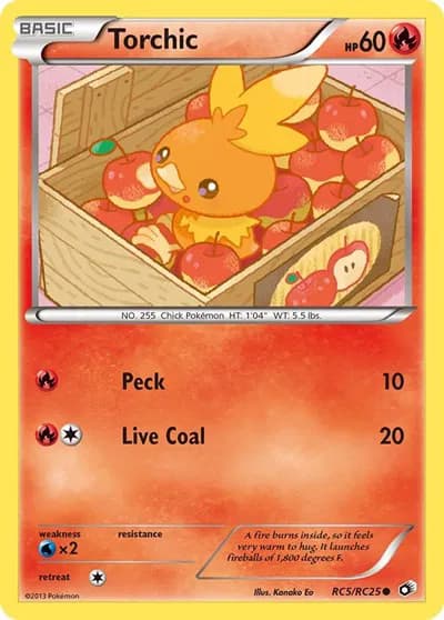 Torchic  Pokemon card
