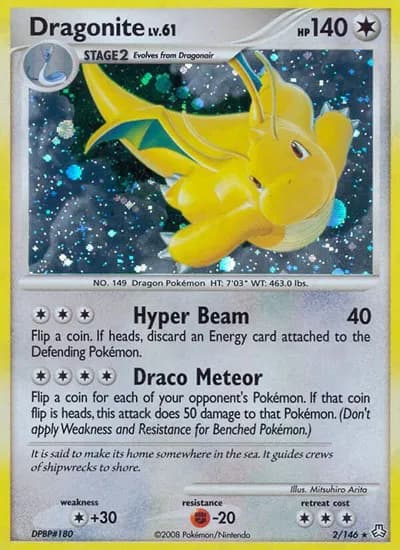 Dragonite  Pokemon card