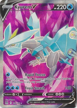 Kyurem V (Full Art)  Pokemon card