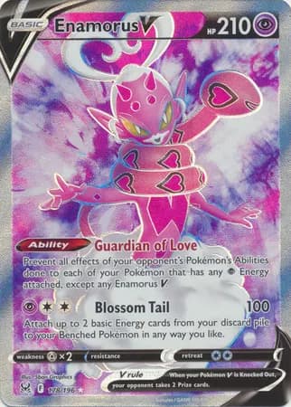 Enamorus V (Full Art) Pokemon card