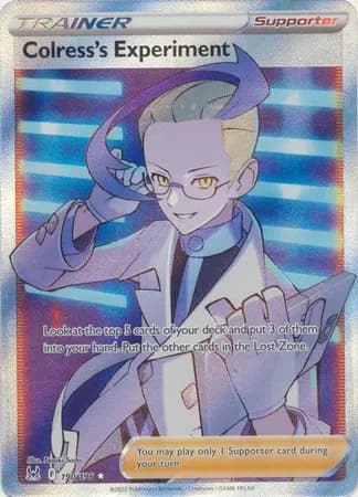 Colress's Experiment (Full Art)  Pokemon card