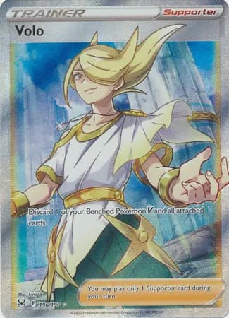 Volo (Full Art)  Pokemon card