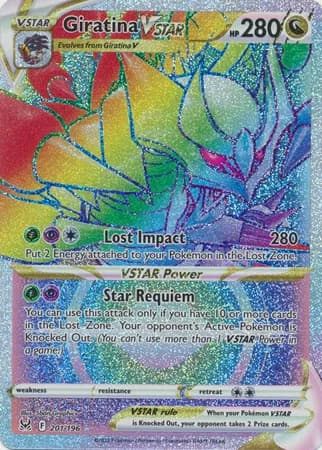 Giratina VSTAR (Secret)  Pokemon card