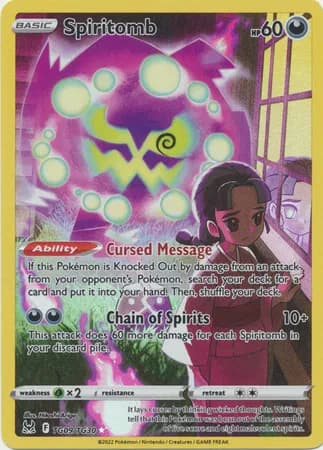 Spiritomb  Pokemon card