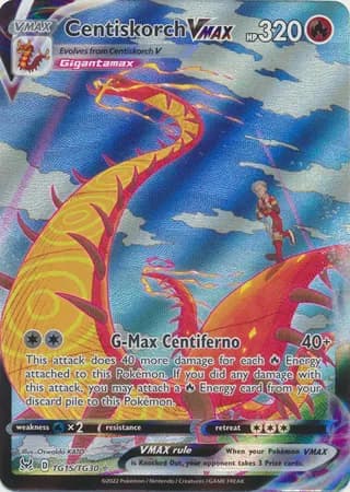Centiskorch VMAX  Pokemon card