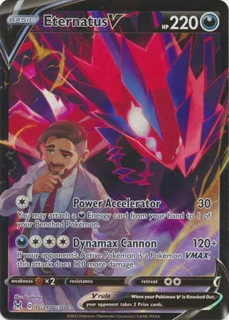 Eternatus V  Pokemon card