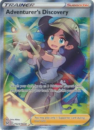 Adventurer's Discovery  Pokemon card