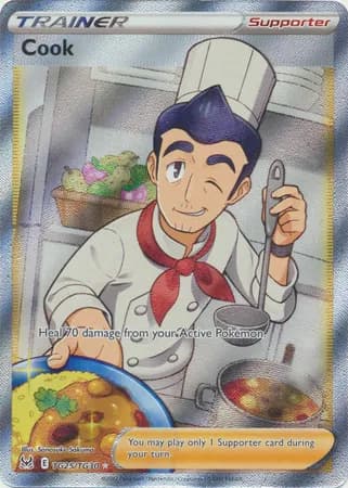 Cook Pokemon card