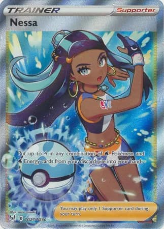 Nessa  Pokemon card