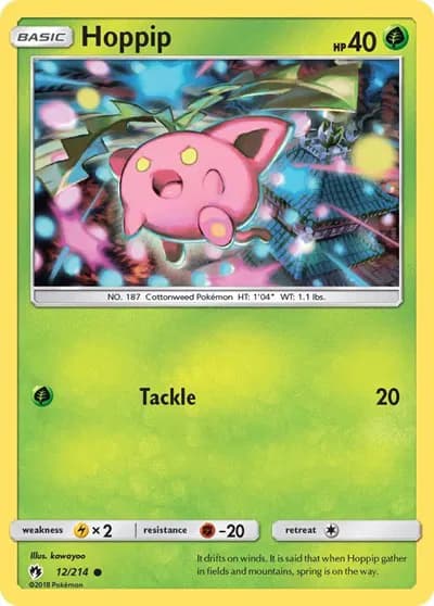 Hoppip (12)  Pokemon card