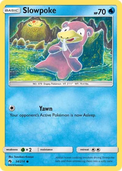 Slowpoke  Pokemon card