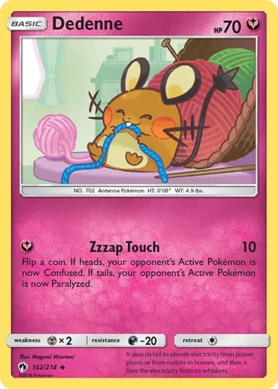 Dedenne (142)  Pokemon card