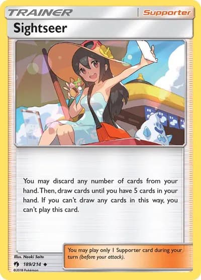 Sightseer  Pokemon card