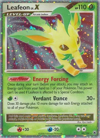 Leafeon Lv.X  Pokemon card