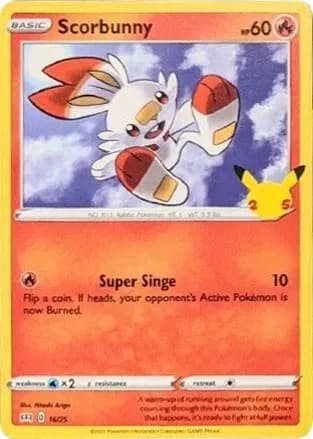 Scorbunny  Pokemon card