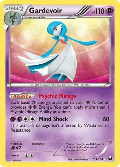 Gardevoir  Pokemon card