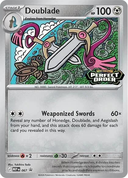 Doublade - 067 Pokemon card