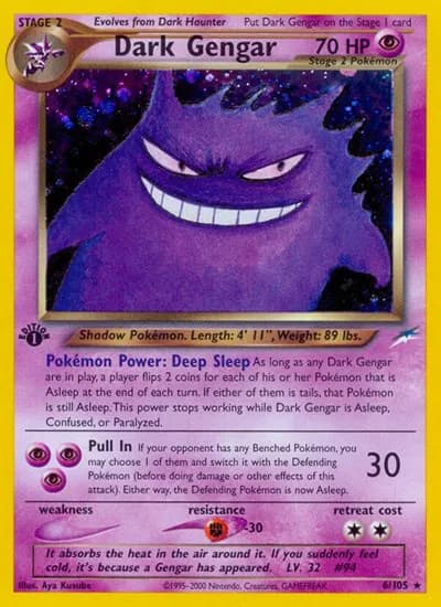 Dark Gengar  Pokemon card
