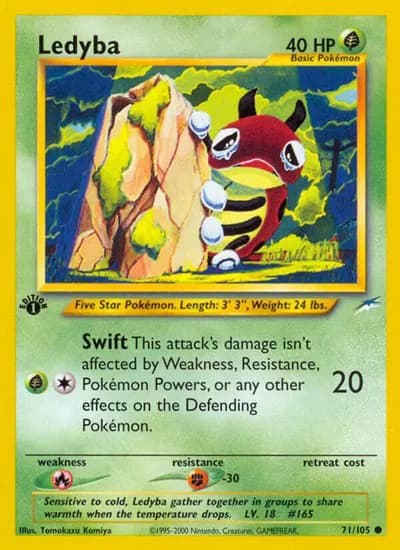 Ledyba  Pokemon card