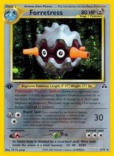 Forretress  Pokemon card
