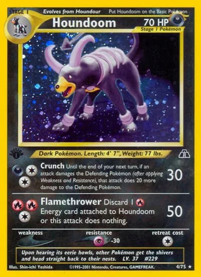 Houndoom  Pokemon card