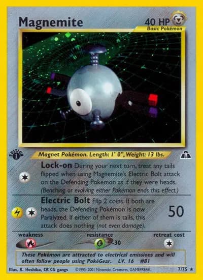 Magnemite  Pokemon card