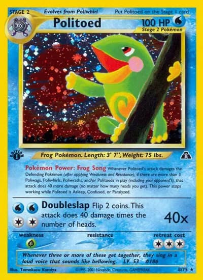 Politoed  Pokemon card