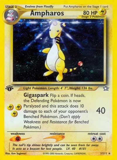 Ampharos  Pokemon card