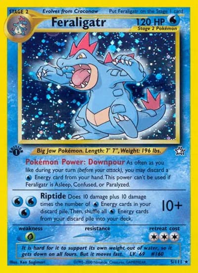 Feraligatr  Pokemon card